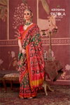 Patola Heritage By Girnar P.V Silk With Weaving Saree Online Wholesale
